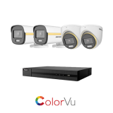 Video komplet TVI 4 kamere 2MP ColorVu
