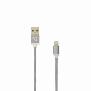 KABEL USB A Muški -> 8-pin iPh Muški 1.5 m Siva - Blister