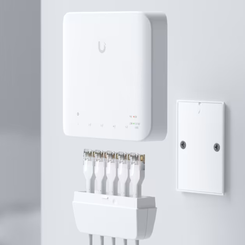 Ubiquiti UniFi 5-Port Gigabit Managed Ethernet switch, PoE support (USW-FLEX) - Slika 7