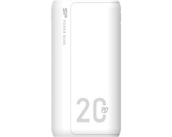 Silicon Power Powerbank QS15, 20000mAh, 18W, 2×USB-A/1×USB-C/Micro USB, bijeli
