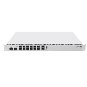 Mikrotik Cloud Core Router 2216-1G-12XS-2XQ, AL73400 CPU (16-cores), 16GB RAM, 2×100G QSFP, 14×25G SFP28, 1×Gbit LAN, 2xM.2 SATA, RouterOS L6, 1U, rackmount, Dual-redundant hot-swap PSU's