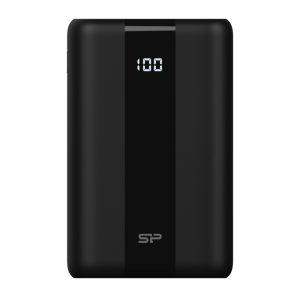 Silicon Power Powerbank QX55, 30000mAh, 22,5W, 3×USB-A /1×USB-C/Micro USB/Lightning, crni