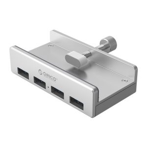 Orico 4-portni USB-A 3.0 HUB, 4xUSB-A 3.0 clip type , srebrni (ORICO-MH4PU-SV-BP)