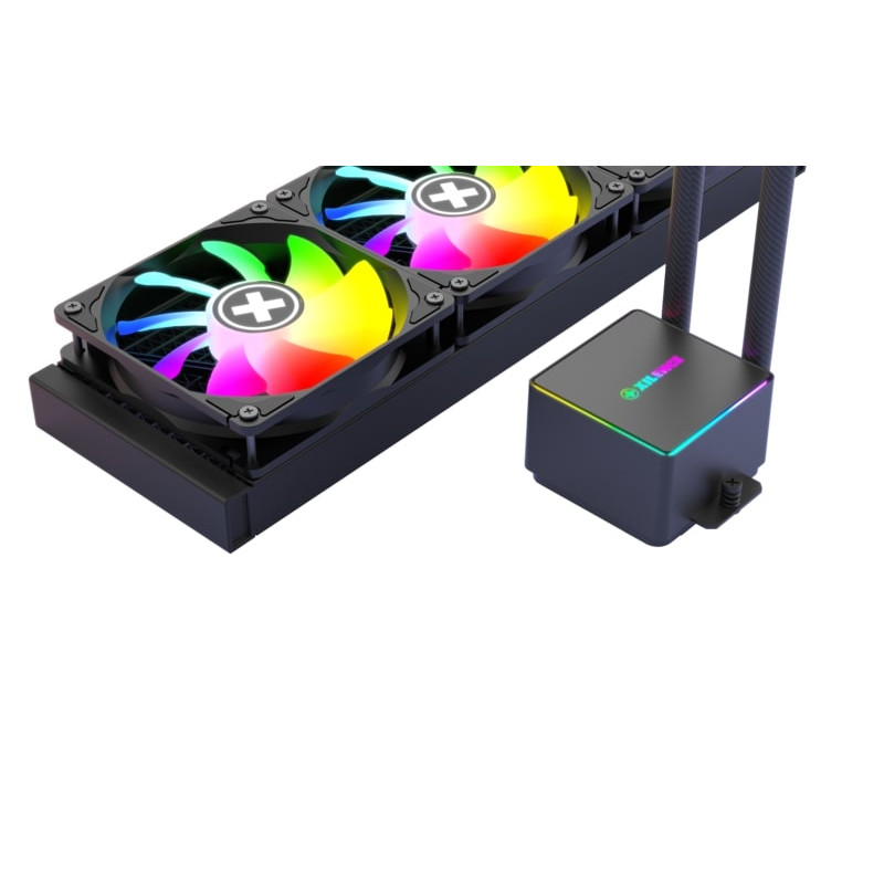 Xilence LiQuRizer LQ360PRO.ARGB vodeno hlađenje za procesore Intel/AMD Multi socket, ARGB pumpa, 3×120mm ARGB ventilator - Slika 4