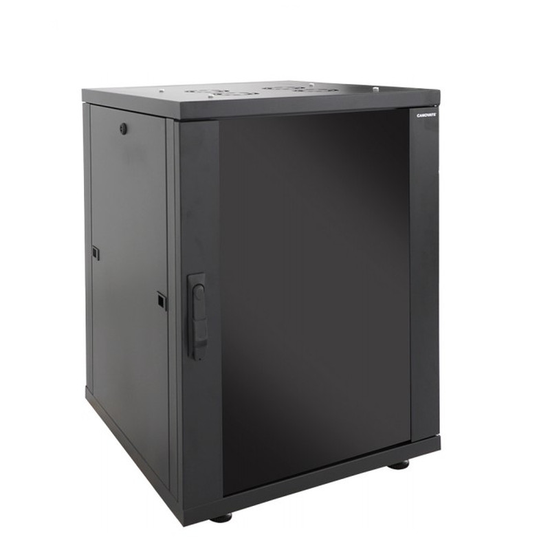 Canovate 19" 16U 600x800x878 INORAX ECO podni ormar, crni (CSN-U-9-1668F)