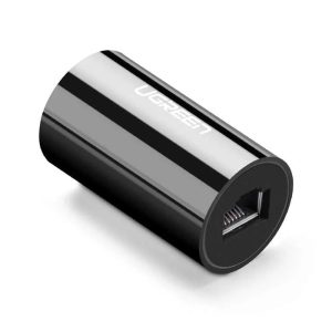UGREEN zaštitni adapter protiv udara groma, RJ45, crni