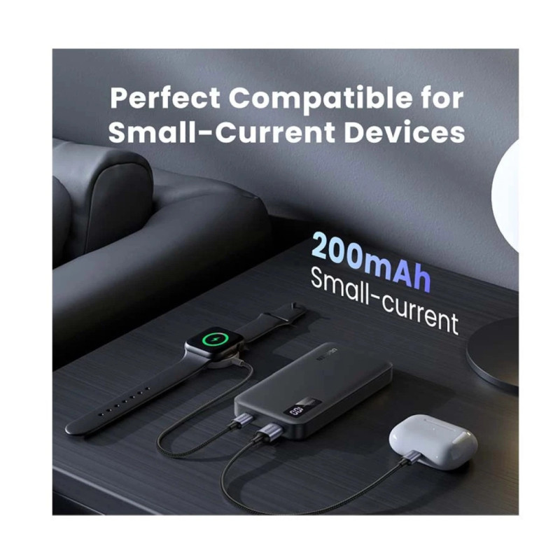 UGREEN Prijenosni punjač (Powerbank) 10000mAh, USB-C, sivi - Slika 3