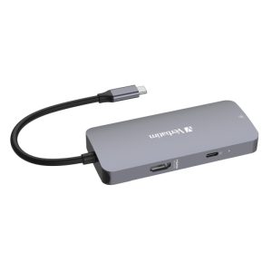 Verbatim CMH-05 Pro Multiport 5-portni USB-C HUB: 1xHDMI, 1xRJ45, 2xUSB-A, 1xUSB-C PD