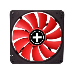 Xilence hladnjak za kućište 140×140×25mm, crno/crveni