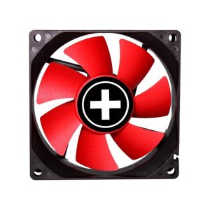 Xilence hladnjak za kućište 80×80×25mm, PWM, crno/crveni