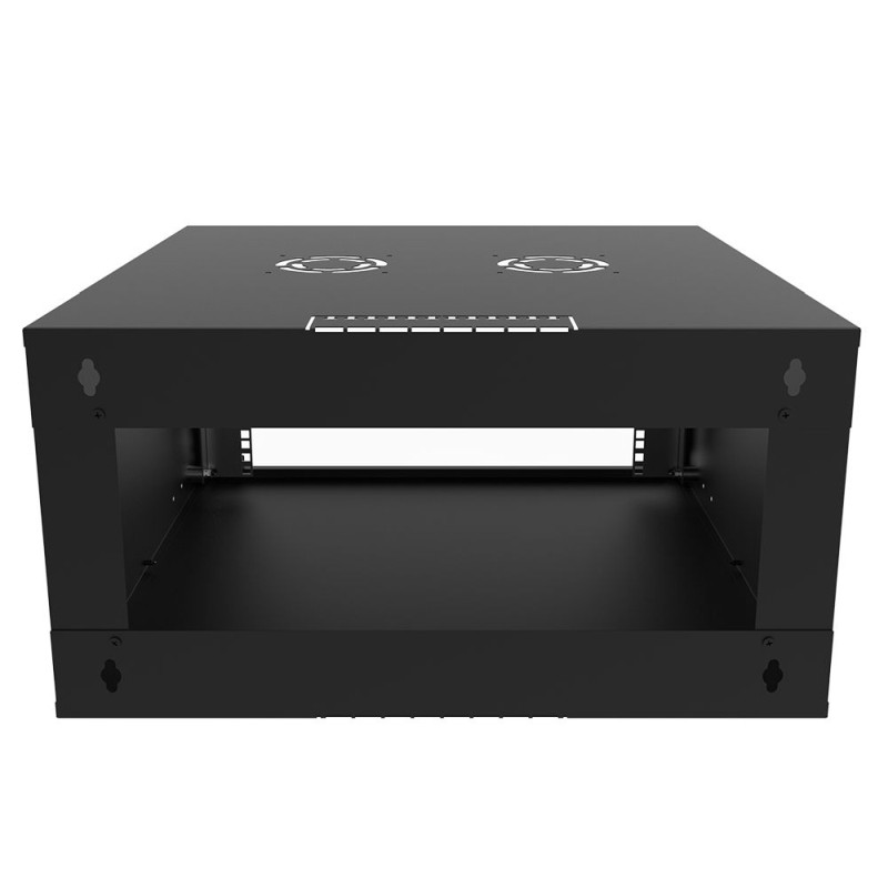 Canovate 19" 7U 600x600x355 ECO SOHO zidni ormar, crni (WC1S-9-0766F) - Slika 8