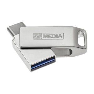 MyMedia Dual USB3.2 Gen1/USB-C 64GB, metal