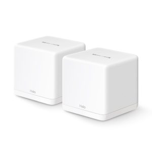 Mercusys Halo H60X(2-pack) AX1500 Whole Home Mesh WiFi 6, Dual-Band 300Mbps/1201Mbps (2.4GHz/5GHz), 802.11ax/ac/n/a 2.4 GHz - 802.11n/b/g 5 GHz, 5×G-LAN/WAN, Mercusys app