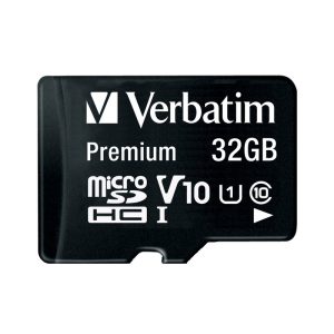 Verbatim memorijska kartica Premium Micro SDHC Secure Digital 32GB Class 10 + adapter