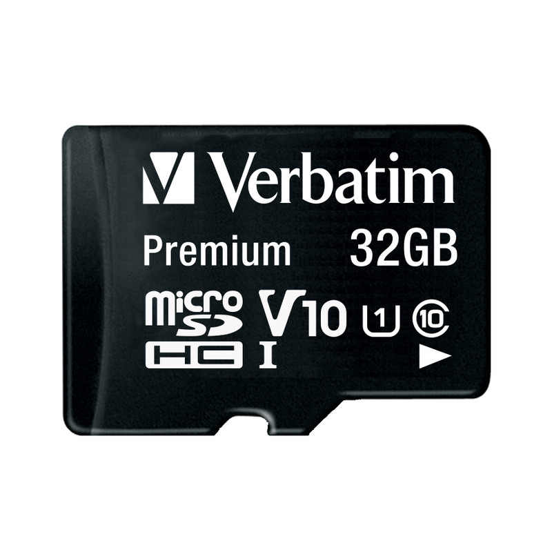 Verbatim memorijska kartica Premium Micro SDHC Secure Digital 32GB Class 10 + adapter