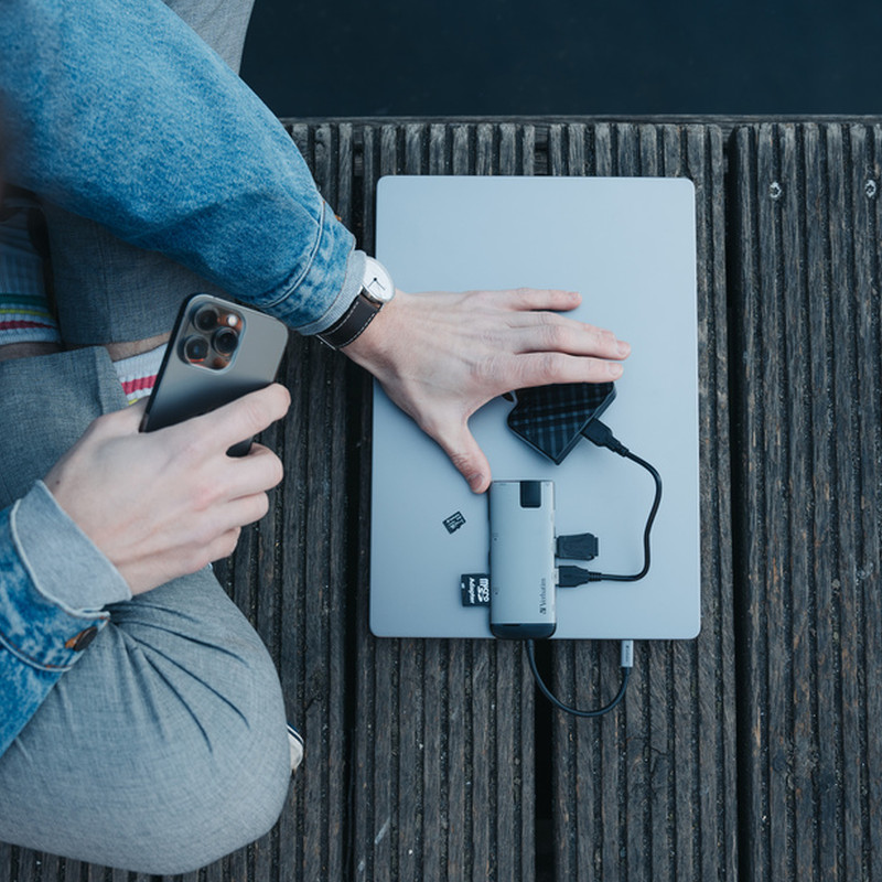 Verbatim memorijska kartica PRO Micro SDXC 128GB, U3, A2, V30, Class 10 Card + adapter - Slika 3