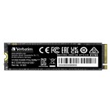 Verbatim Vi5000 512GB SSD PCIe NVMe M.2 2280 Gen4x4, R/W: 5000/4500MB/s