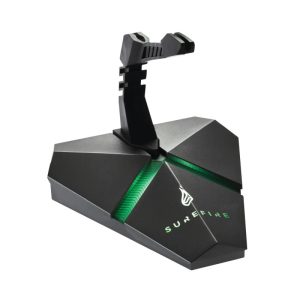 SureFire Axis igraći HUB - držač za miš, 3×USB 3.2 Gen1, 1×MicroSD, RGB LED