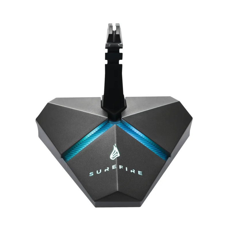 SureFire Axis igraći HUB - držač za miš, 3×USB 3.2 Gen1, 1×MicroSD, RGB LED - Slika 2