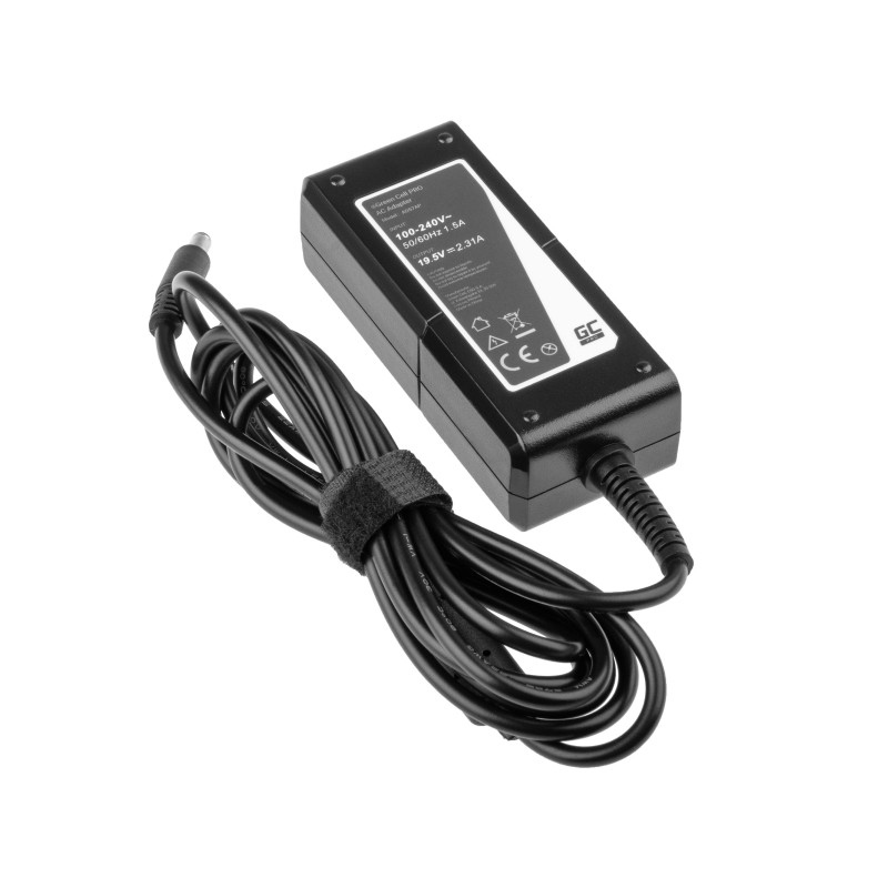 Green Cell (AD57AP) AC Adapter 19.5V 2.31A 45W, Dell XPS 13 9343 9350 9360 Inspiron 15 3552 3567 5368 5551 5567 - Slika 2