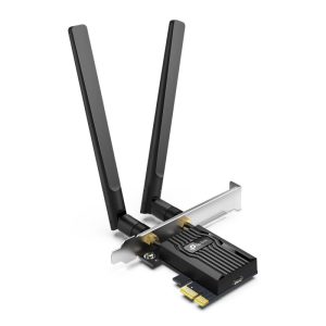 TP-Link AX3000 Archer TX55E bežični Dual-Band Wi-Fi 6 BT5.2 PCI-E adapter 574Mbps/2402Mbps (2.4GHz/5GHz), 802.11ax/ac/n/a/g/b, 2× dual band antene