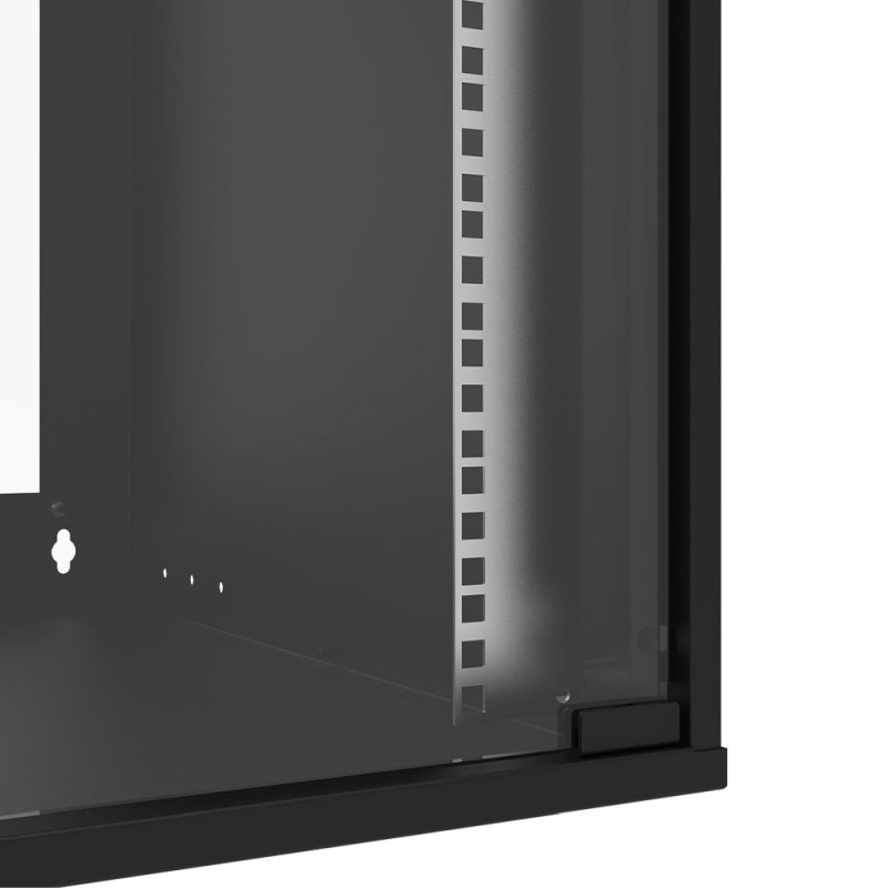 Canovate 19" 15U 600x600x711 ECO SOHO zidni ormar, crni (WC1S-9-1566F) - Slika 9