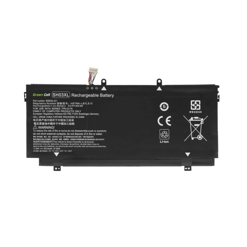 Green Cell (HP147) baterija 4200mAh, 11.55V za HP Spectre x360 13-AC 13-W 13-W050NW 13-W071NW - Slika 3