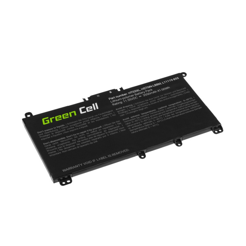 Green Cell (HP163) baterija 3550 mAh,11.55V HT03XL do HP 240 G7 245 G7 250 G7 255 G7, HP 14 15 17, HP Pavilion 14 15 - Slika 2