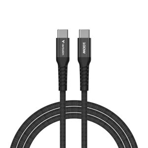 Verbatim Sync & Charge Magnetic kabel USB-C na USB-C 100W 120 cm - crni