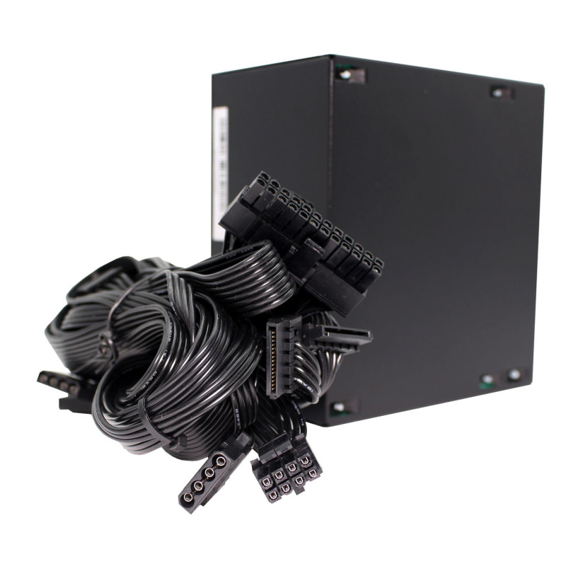 Xilence 650W Performance C+, ATX 2.52 80+, aktivan PFC, 2×PCIe, 5×SATA, 20+4-pina, 120mm ventilator, crno, bulk - Slika 5