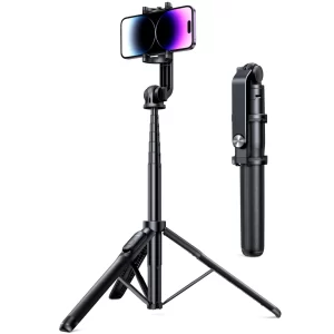 UGREEN Selfie stick 3u1 Tripod s bluetooth daljinskim do 6.8 incha, crni