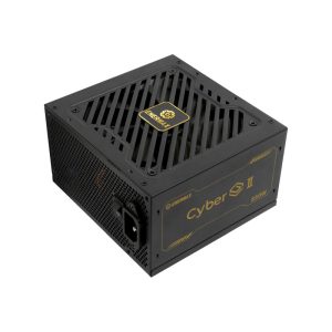 Enermax 850W CyberG II, ATX 3.1, 80+ GOLD, 2×PCIe, 5×SATA, 24-pina, 120mm ventilator