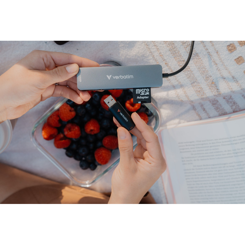 Verbatim V200 Metal 128GB USB 3.2 Aluminium, R/W: 200/80 MB/s - Slika 2