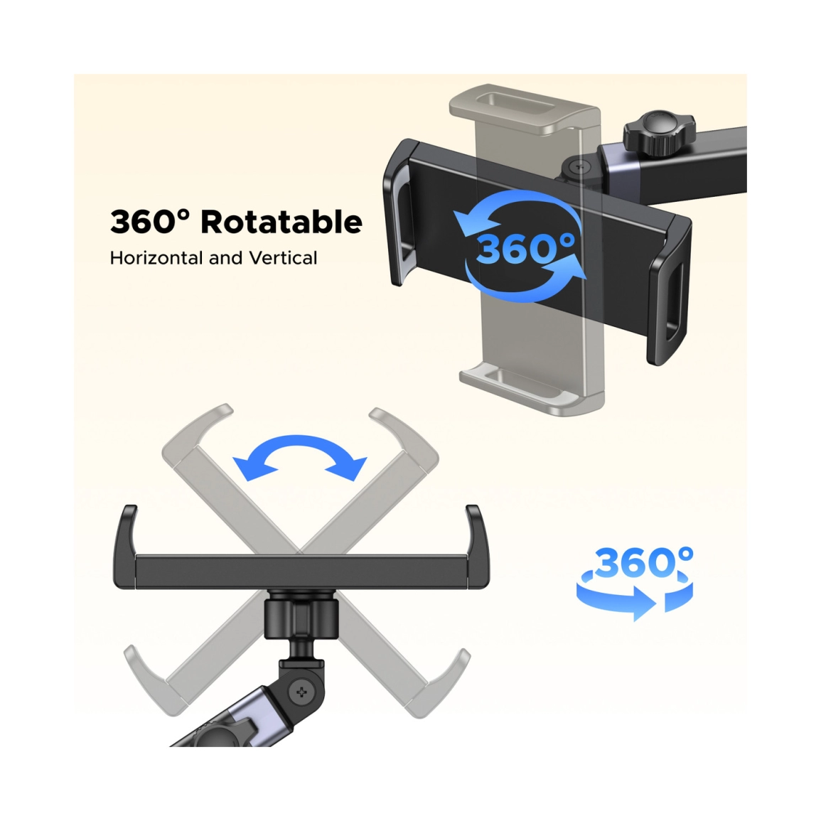 UGREEN držač za smartphone, za auto, crni - Slika 3
