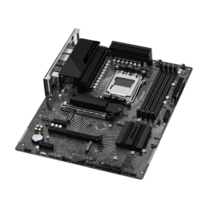 Asrock B650 PG Lightning, AM5, 4x DDR5/7200MHz(OC), PCIe 4.0, 7.1ch, G-LAN, HDMI, ATX - Slika 8