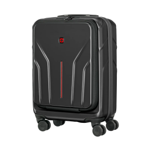 Wenger kofer Amplix Carry-On za ručnu prtljagu, odvojeni utor za prijenosnike do 16", crni