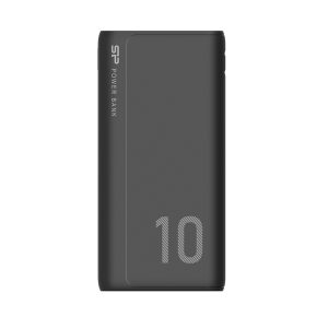 Silicon Power Powerbank GP15, 10000mAh, 10.5W, 2×USB-A/1×USB-C/Micro USB, crni