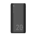 Silicon Power Powerbank QS15, 20000mAh, 18W, 2×USB-A/1×USB-C /Micro USB, crni