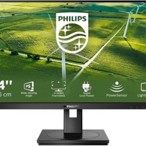 Philips 24" 242B1G/00 FHD (1920×1080) IPS , Pivot, 75Hz, 4ms, VGA/DVI-D/DP/HDMI, USB3.2×4, USB-B×1, zvučnici, crni