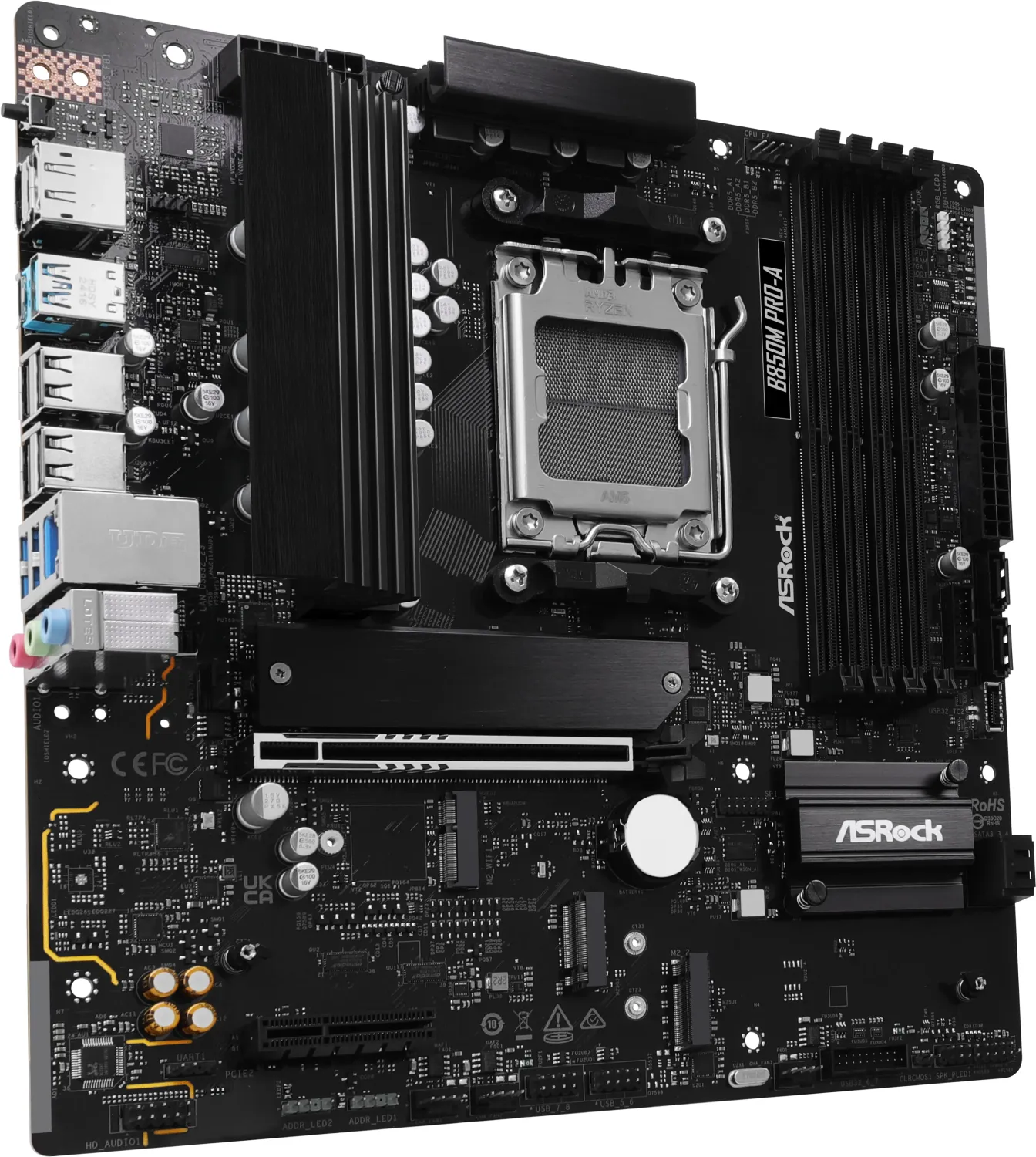 ASRock MB B850M PRO-A, S.AM5, DDR5, PCIe 5.0, HDMI/DP, mATX - Slika 4