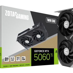 Zotac  RTX 5060 TI Twin Edge 8GB GDDR7 128-bit, PCIe 5.0x8, 3×DP/HDMI
