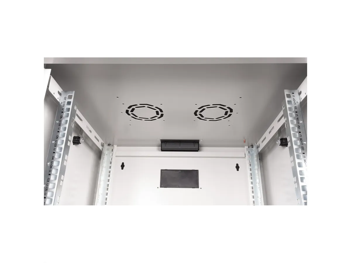 Roline 19" 7U 600×600×418 Pro zidni ormar, sivi - Slika 4