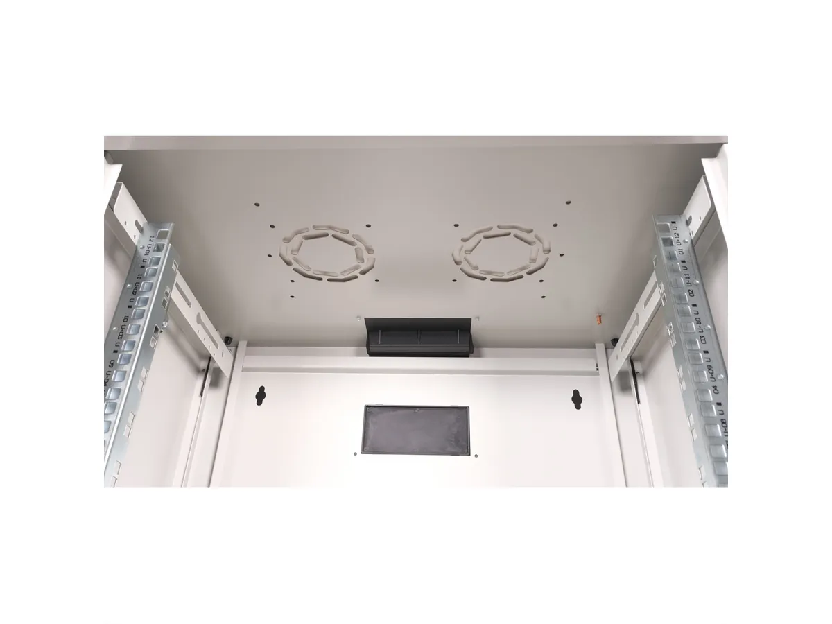 Roline 19" 12U 600×450×640 Pro zidni ormar, sivi - Slika 4
