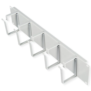 Roline 19" 2U organizator kablova, 5 nosača, sivi