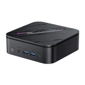 BLACKVIEW MP100 Pro Mini PC, Intel® Alder Lake i5-12450H, 16GB DDR4, 512GB SSD, Intel UHD Graphics (12. Gen), Wi-Fi, BT 5.2, DP/HDMI/RJ45, 6xUSB-A 3.1, USB-C, Win11Pro
