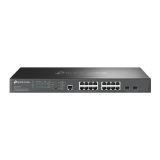 TP-Link Omada Omada 16-Port 2.5GBASE-T and 2-Port 10GE SFP+ L2+ Managed Switch with 8-Port PoE+