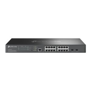 TP-Link Omada Omada 16-Port 2.5GBASE-T and 2-Port 10GE SFP+ L2+ Managed Switch with 8-Port PoE+