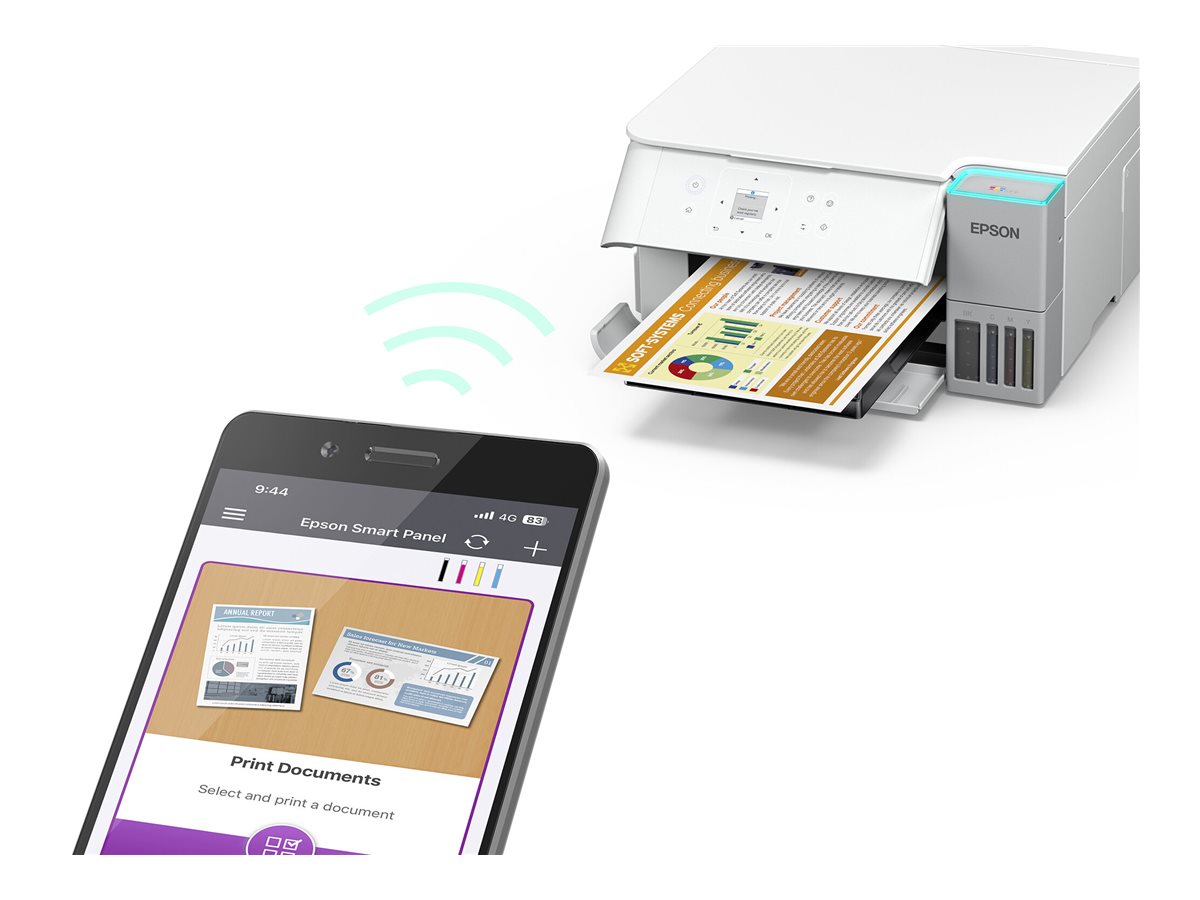 Epson EcoTank L4366 Print/Scan/Copy A4 pisač, 33/20 str/min., 4800x1200 dpi, USB, Wi-Fi, Duplex (Print) (C11CL41408) - Slika 4