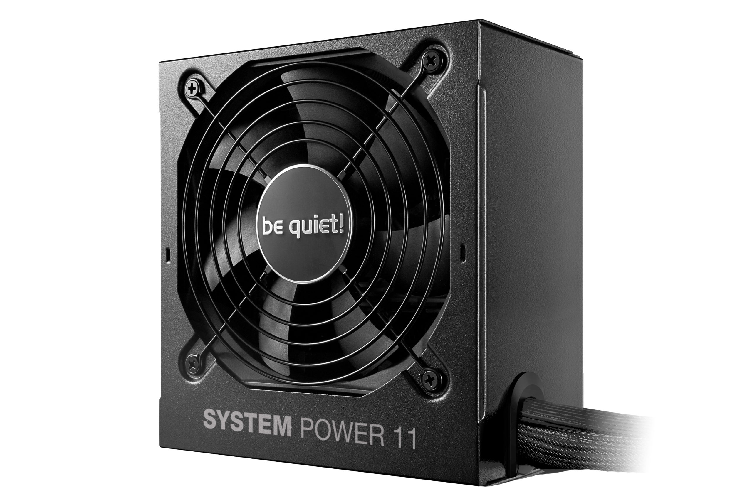 Be Quiet 550W System 11, ATX 3.1 80+ BRONZE, 2×PCIe, 5×SATA, 20+4-pina, 120mm ventilator, crno
