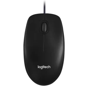 Logitech M100 optički miš, USB, crni (910-006652)